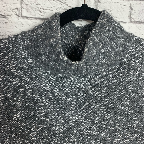 H&M Women’s Salt & Pepper  Knit Sweater Alpaca Wool Cotton Acrylic Blend SMALL - Picture 8 of 8